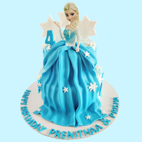 Frozen Elsa Doll Cake - Buy Online, Free Next Day Delivery — New Cakes