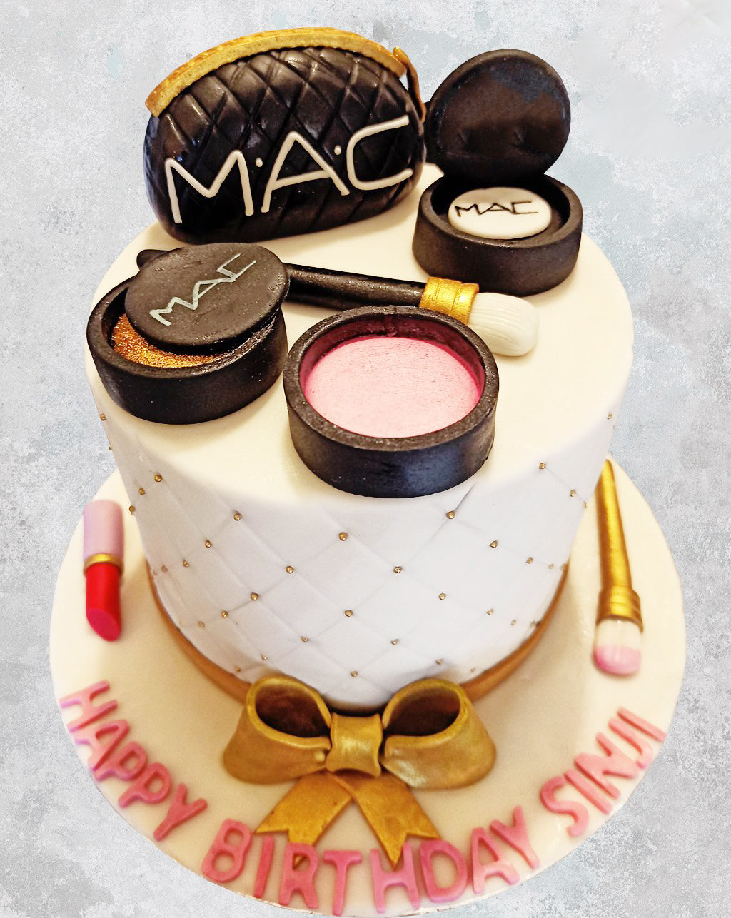 Makeup Lover Theme Cake