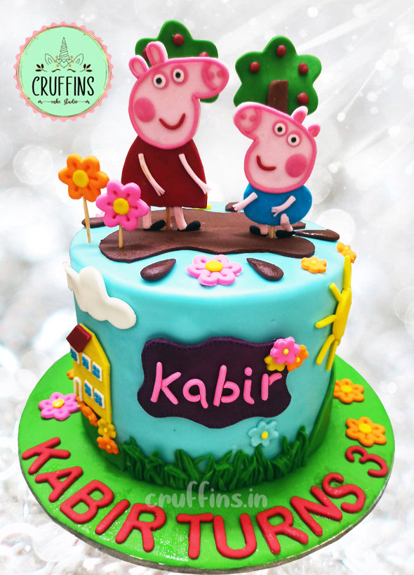 Aggregate more than 85 peppa pig cake birthday latest - in.daotaonec