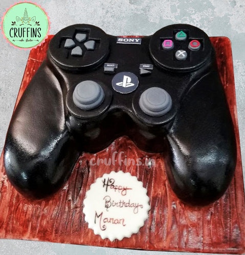 Amazon.com: Video Game Cake Topper - Game Controller Happy Birthday Cake  Decorations - PS5 Gaming Cake Topper for Boys Men's Game Theme Party :  Grocery & Gourmet Food