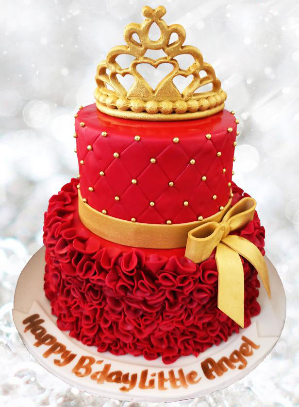 Majestic Crown Cake 5 inch | Cake Together | Birthday Cake - Cake Together