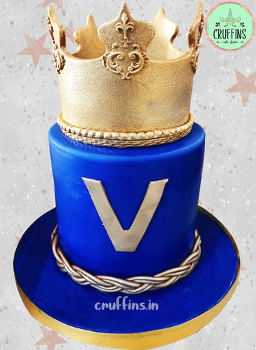 prince royal blue theme cake @cakeandcupcakebychefanna | TikTok