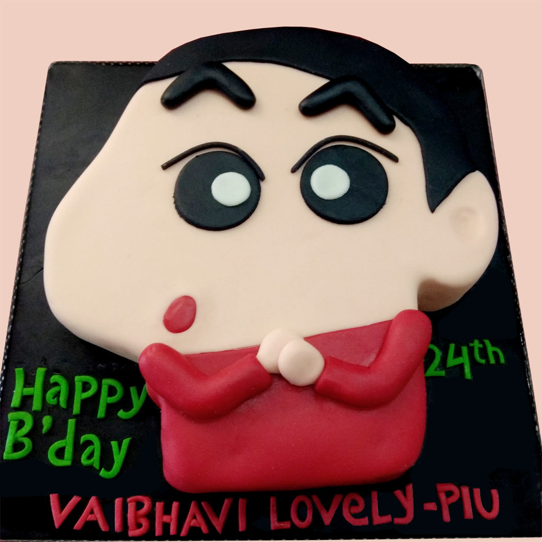 Shinchan Replica Theme Cake