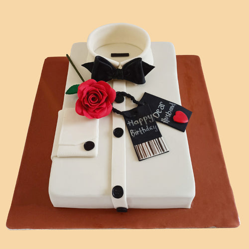 Shirt Theme Birthday Cake, t-shirt cake designs, shirt cake images