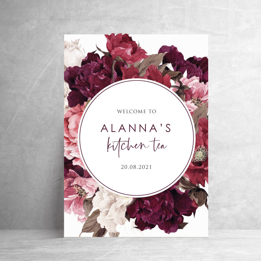 Alanna Welcome Board – Chicreative