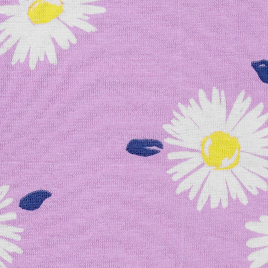 Mameluco Carter's color lila con margaritas para bebita – JORHELITOS