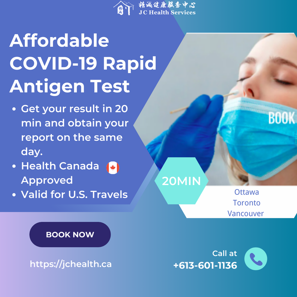 COVID-19 Rapid Antigen Test Services at JChealth