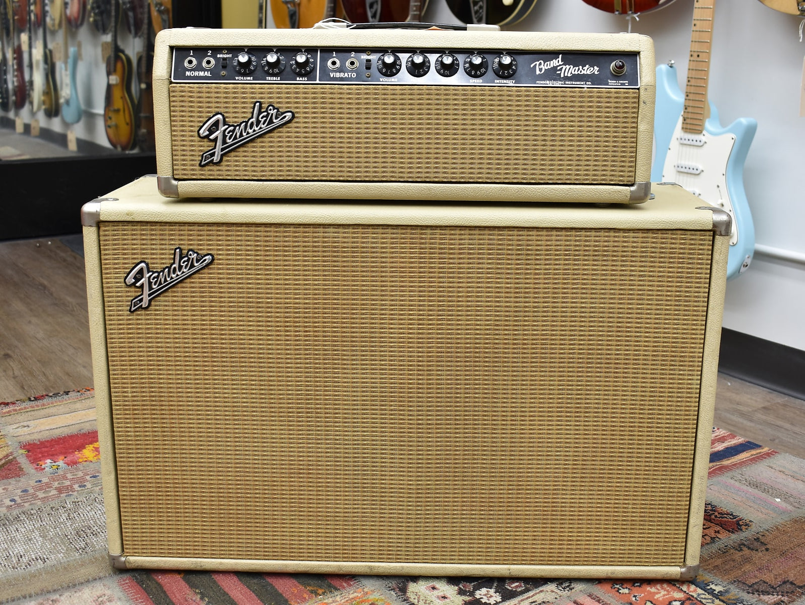 fender bandmaster 2x12 cabinet