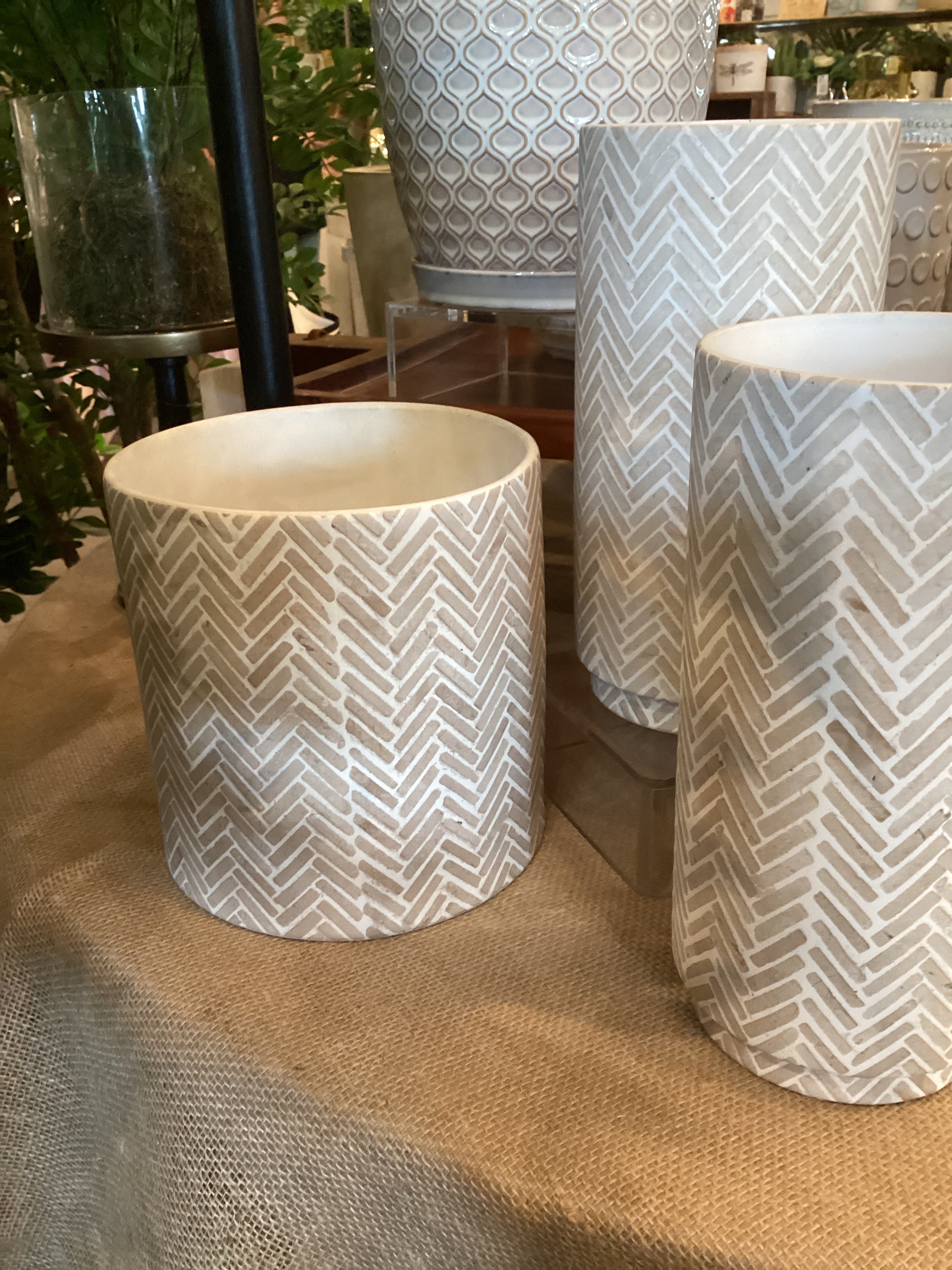 Patterns Cylinder Vase