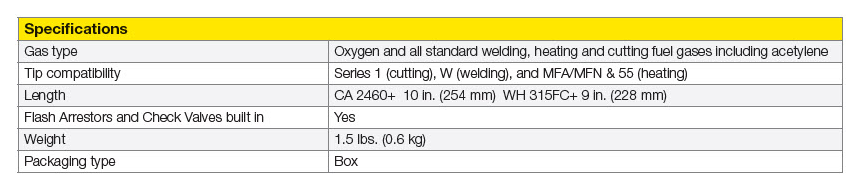 Victor Spec Sheet