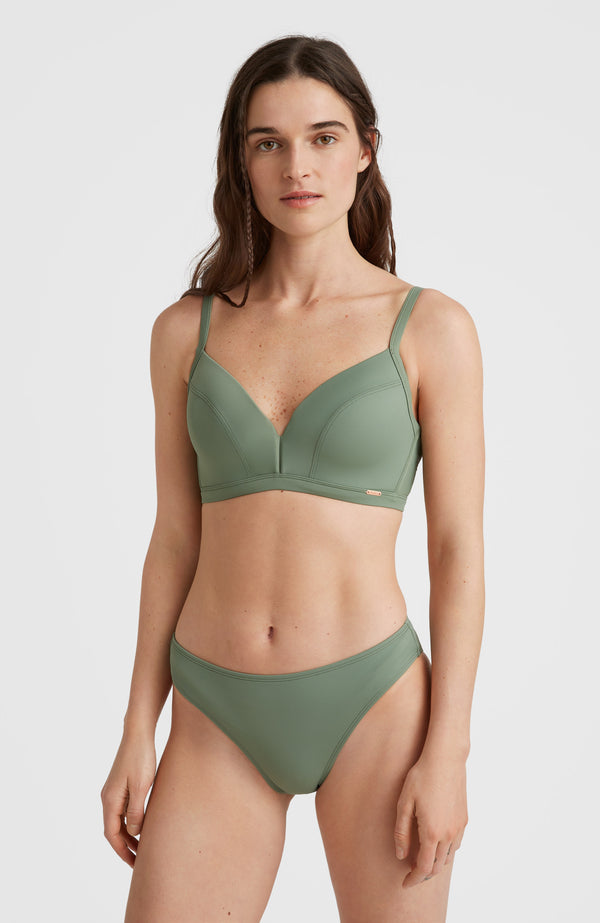Green Sexy Bikinis unlined wireless: Amarea style 235GR