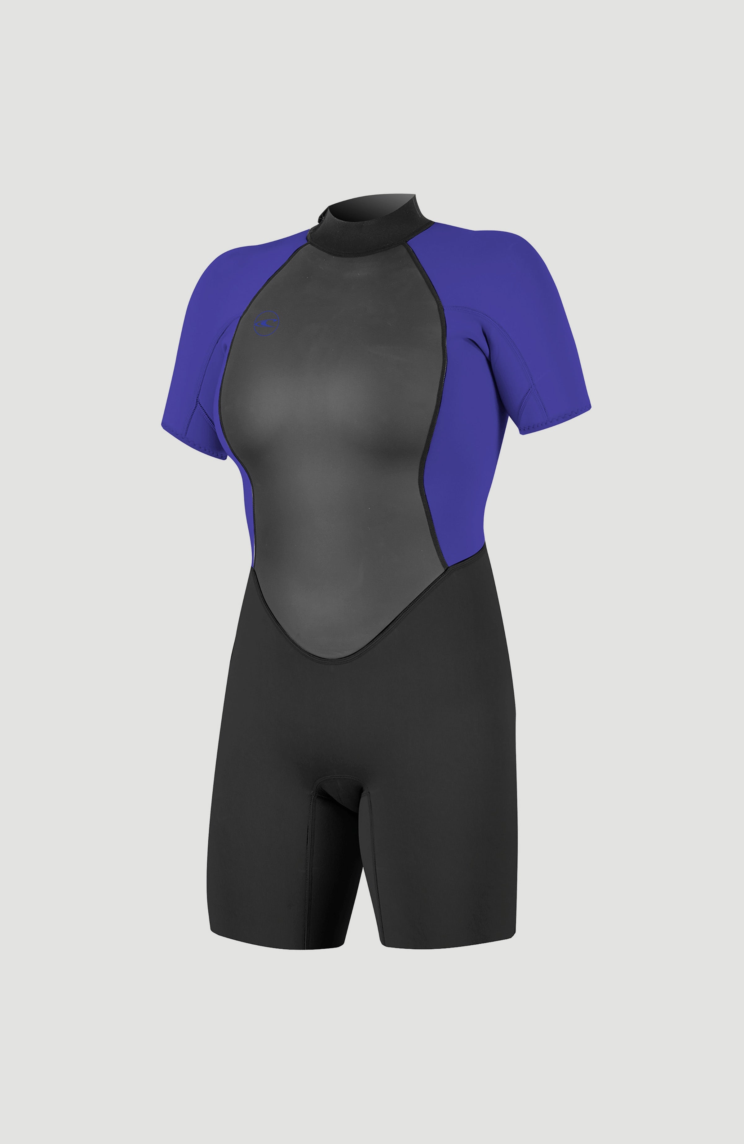 2mm Neoprene Back Zipper Smooth Skin Swimsuit Women's Wetsuit