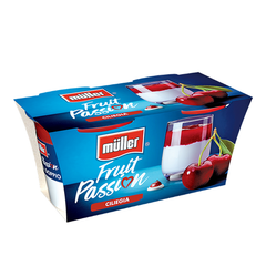 Yogurt Müller Fruit Passion alla ciliegia 2 x gr.125 –