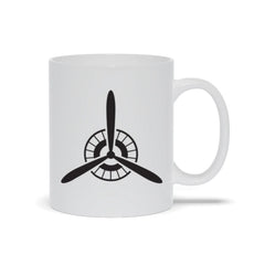 Retro Propellor Aviation Coffee Mug