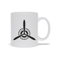 Retro Propellor Airplane Coffee Mug