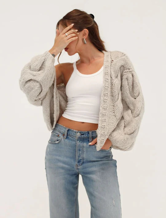 Mimi Cardigan- Oat