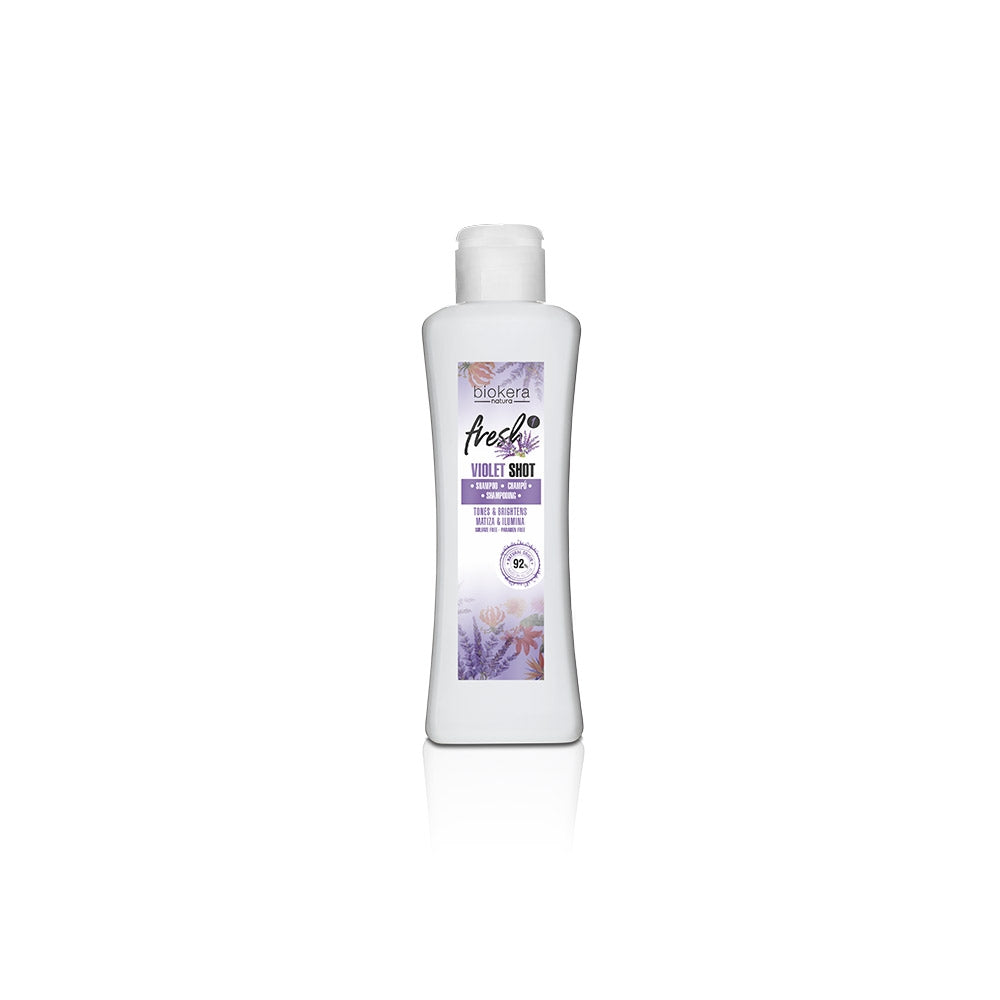 Salerm Cosmetics Biokera Natura Fresh Violet Shot Hair Shampoo  f