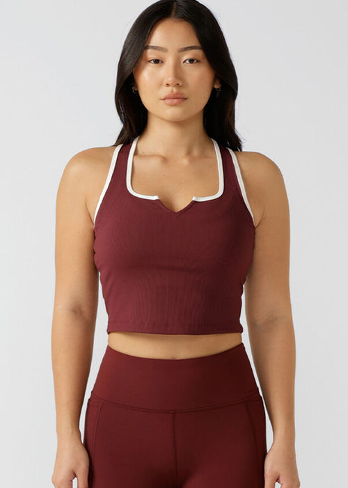 Seamless Contour Cropped Tank