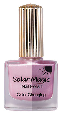 Color Changing Nail Polish in Sun - Magic Chiffon to Galactic Night