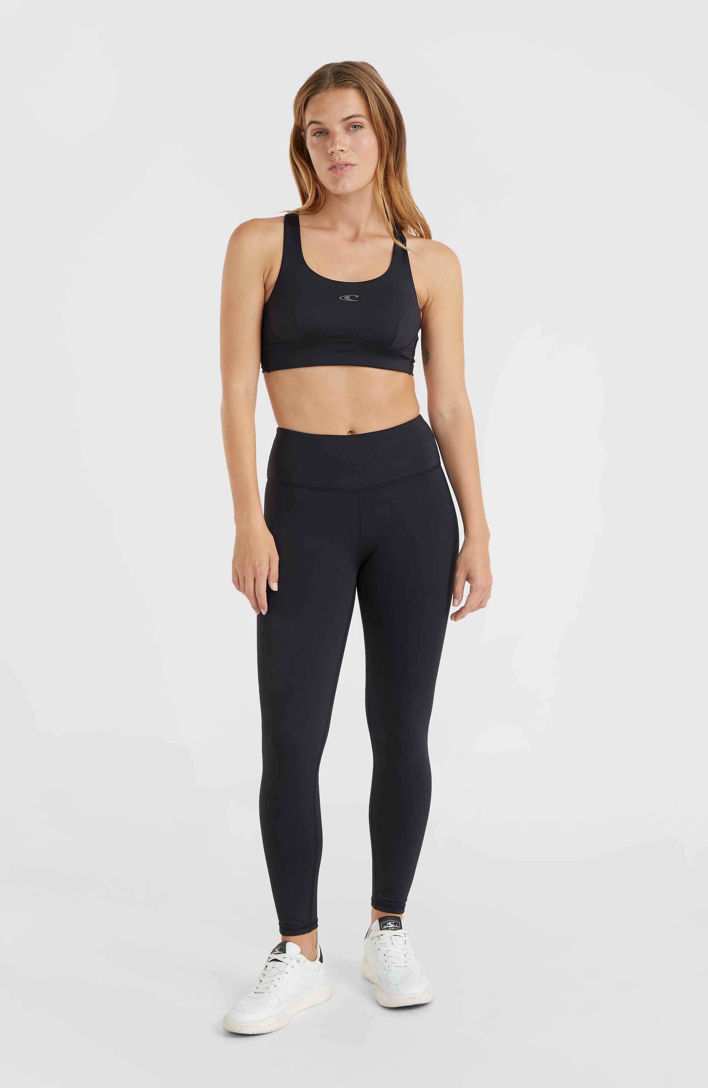 O'Neill Training Polygiene Leggings  - Schwarz - Damen - Größe: S