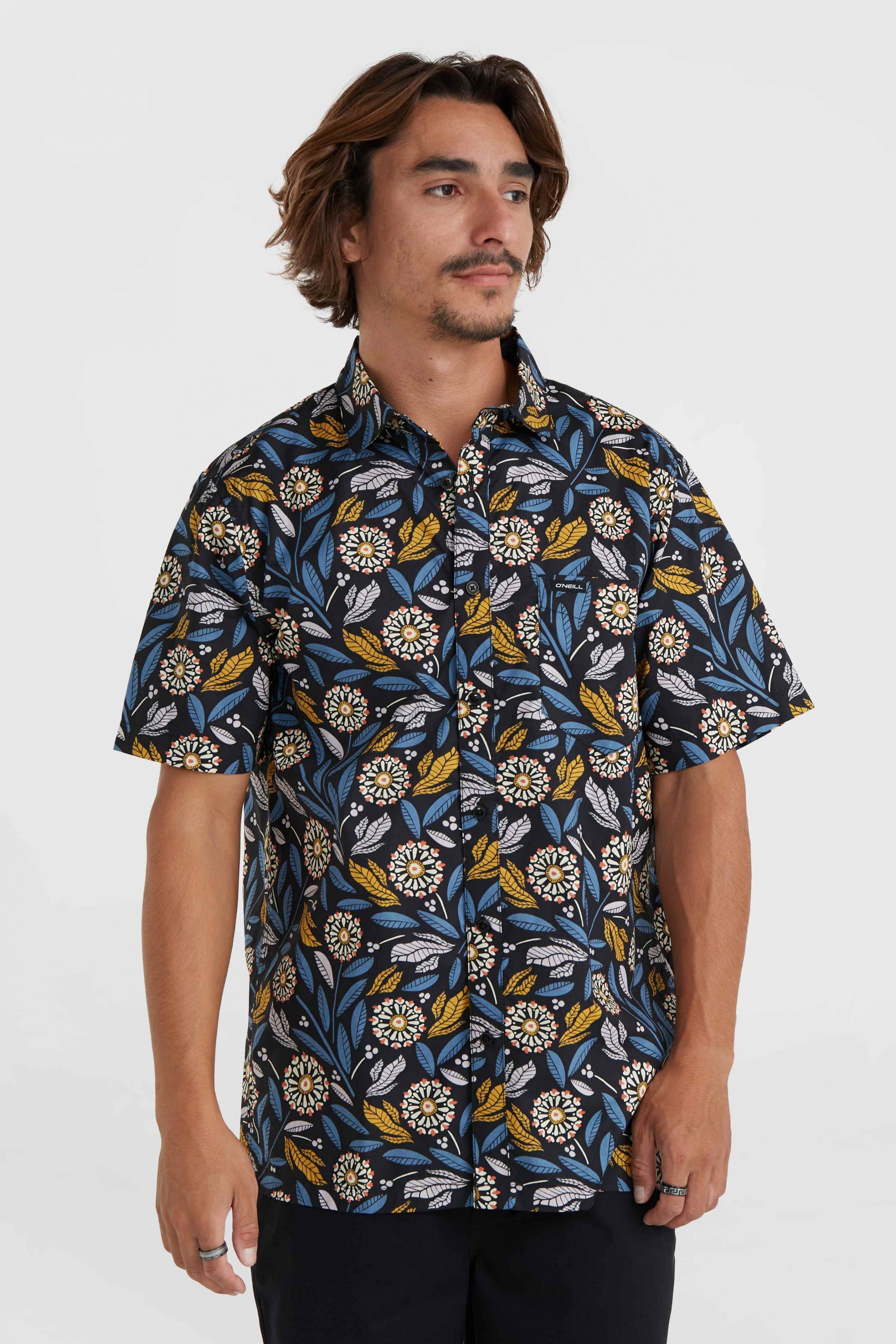 O'Neill O'Riginals Eco Standard Leaf Shirt  - Schwarz - Herren - Größe: XXL