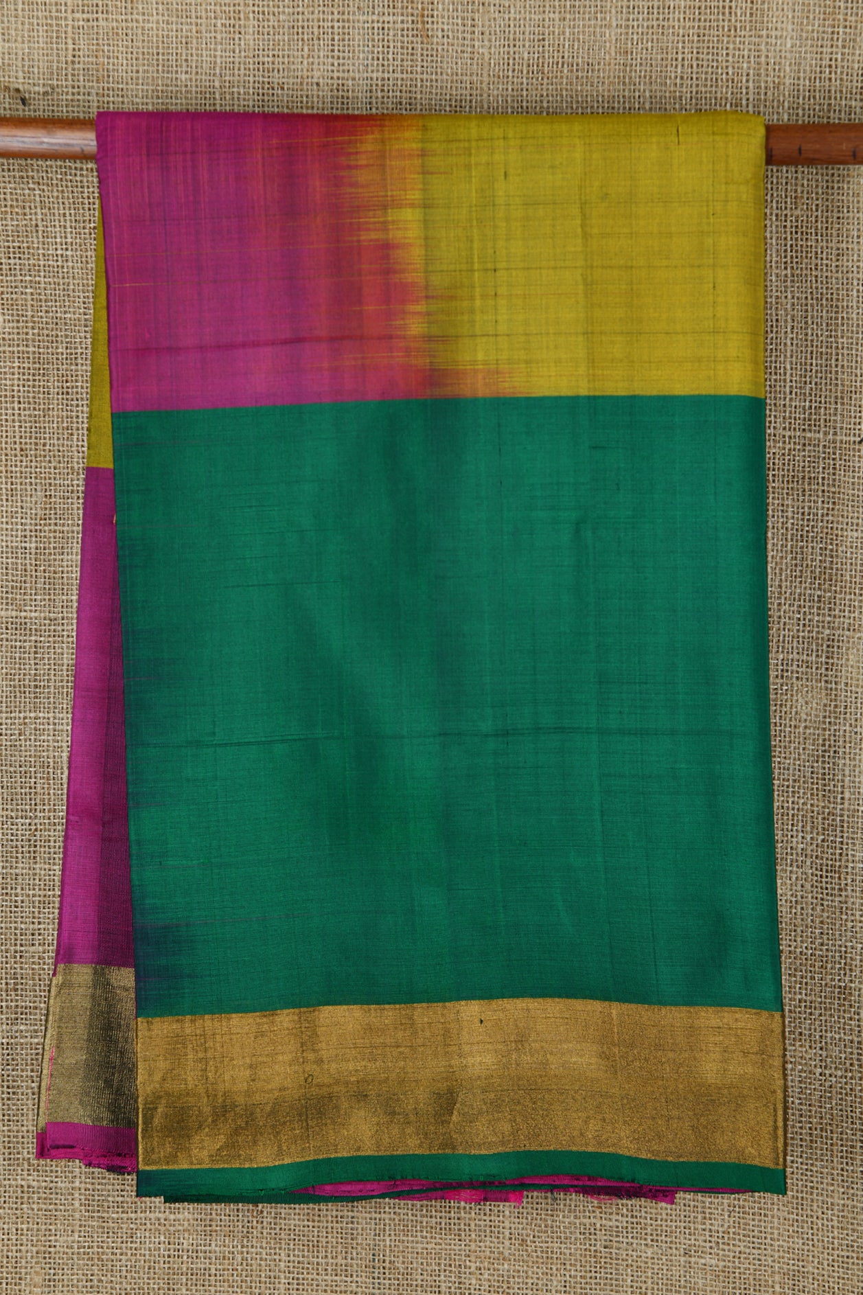  Zari Border Multi Color Soft Silk Saree 