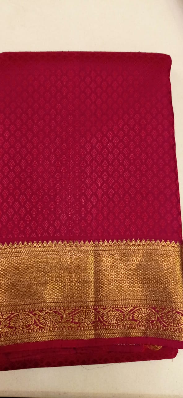  Floral Design Kanchipuram Silk Saree 