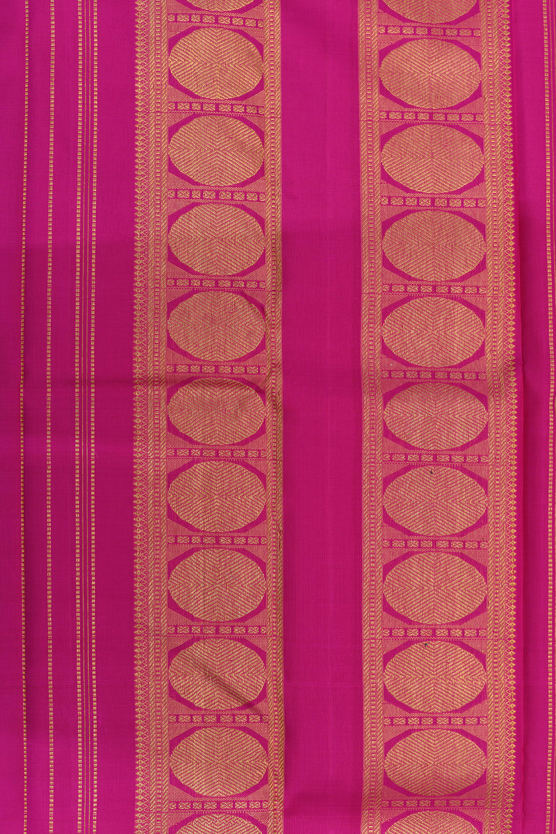 Plain Lavender With Korvai Border Kanchipuram Silk Saree – Sundari Silks