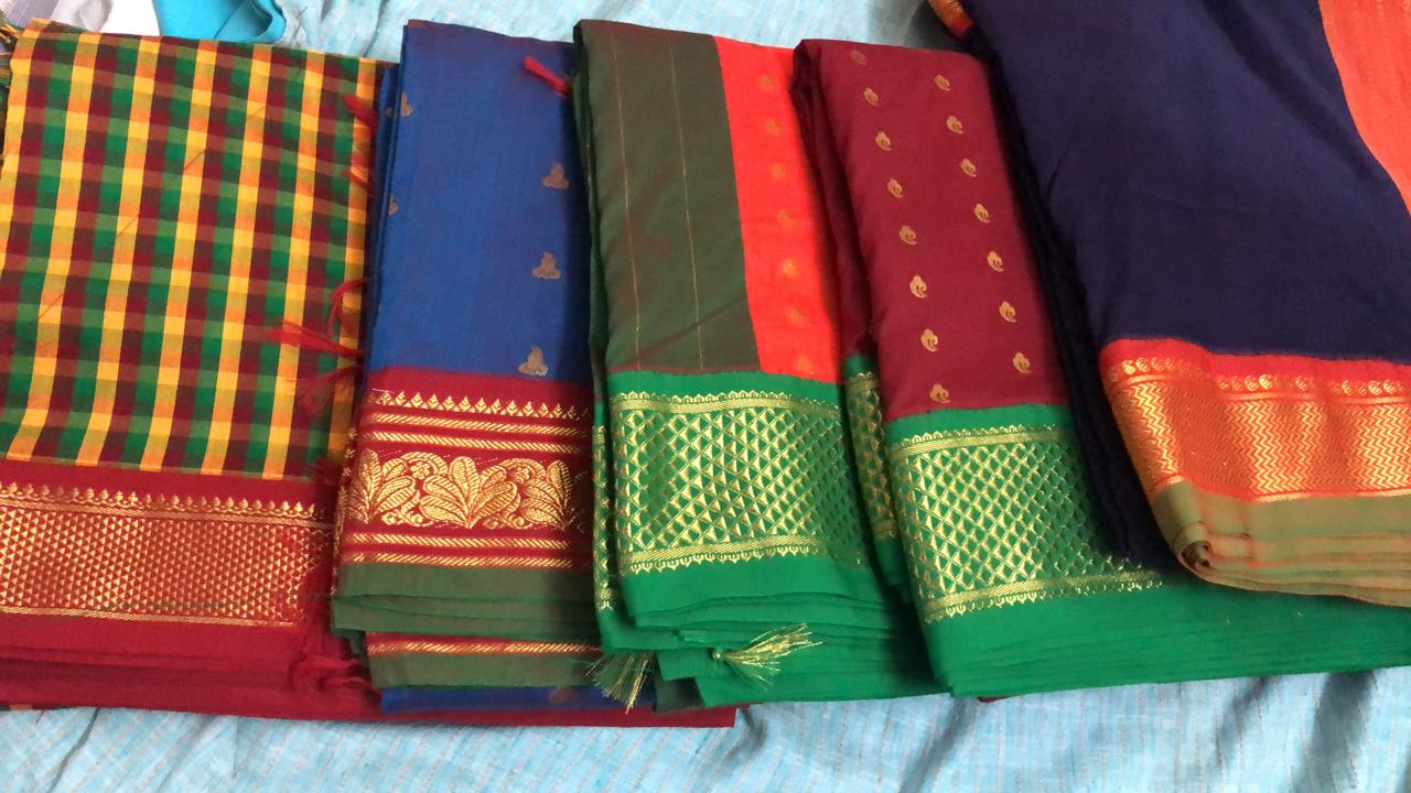  Silk Cotton Saree 