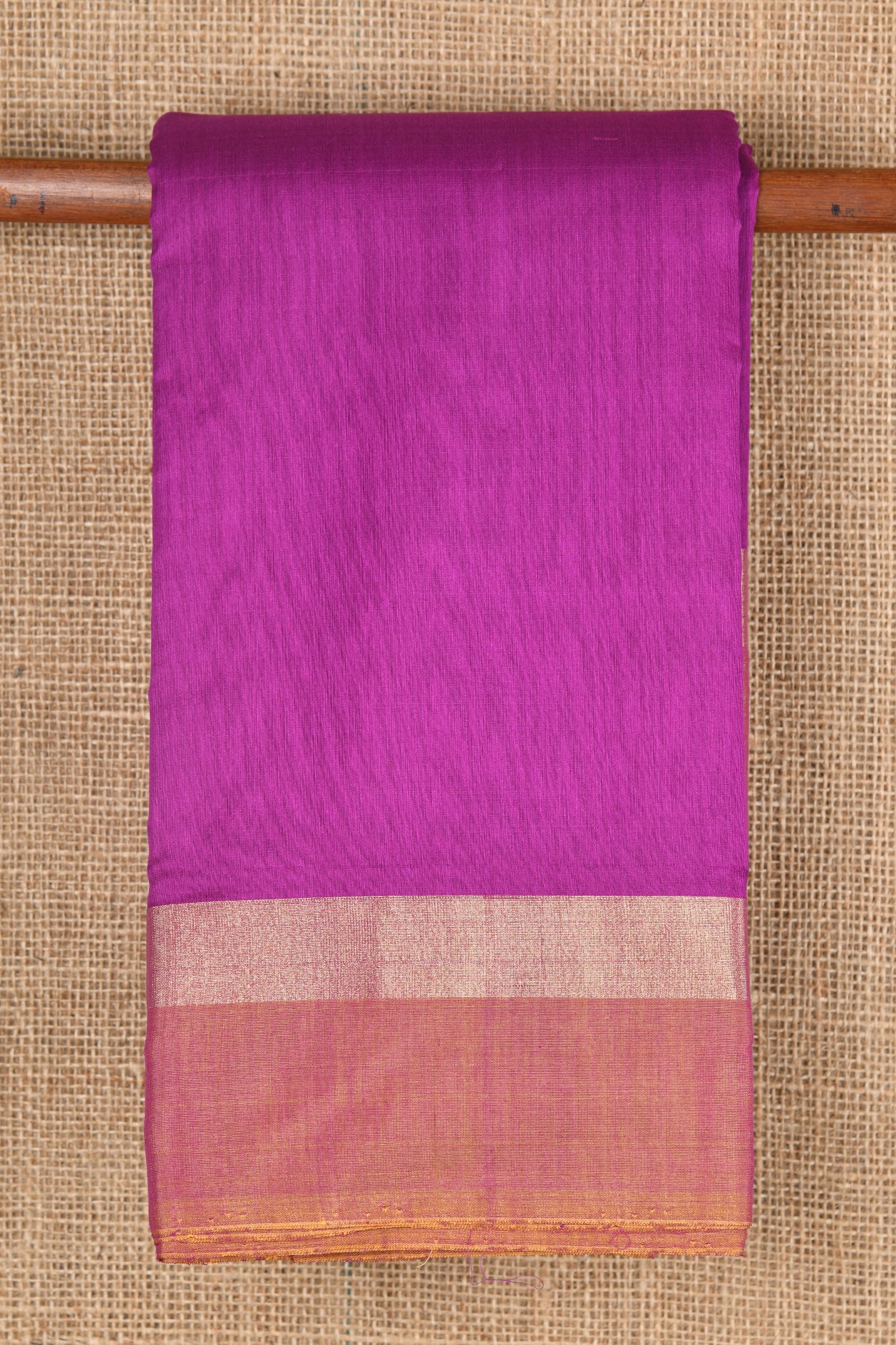  Violet Kora Silk Cotton Saree 