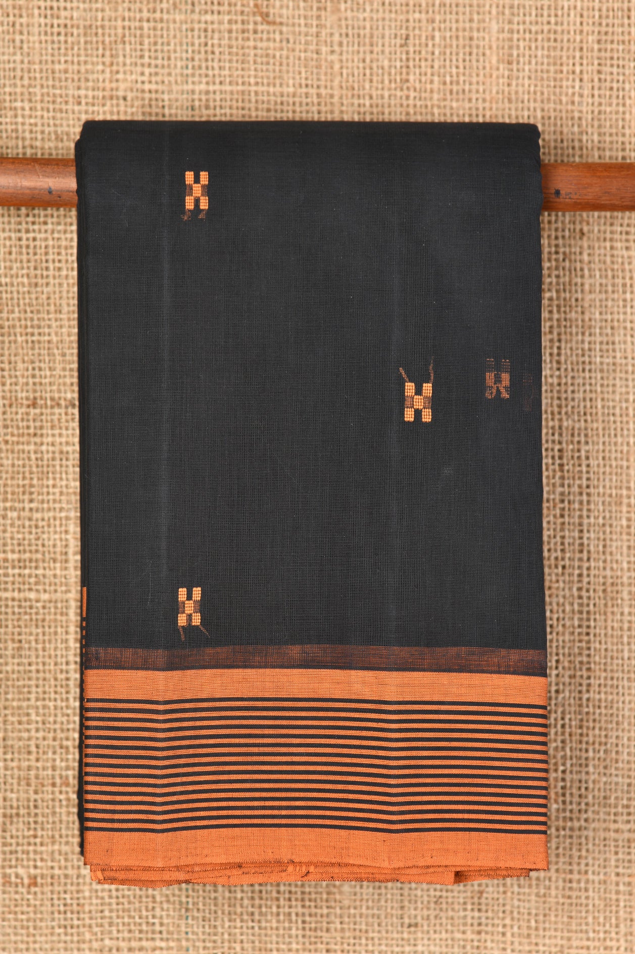  Black Kanchi Cotton Saree 