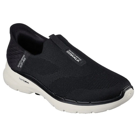 Skechers สเก็ตเชอร์ส รองเท้า ผู้ชาย GOwalk 6 Gowalk Shoes 216278-BLK