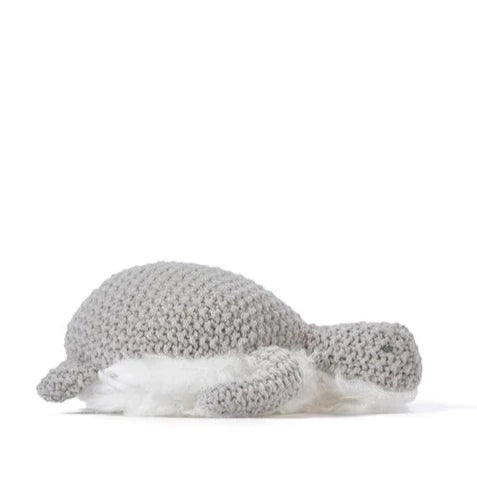 Toby Turtle Rattle Grey