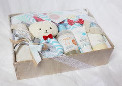 Room to Bloom Linen Gift Box Side