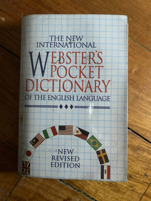 Webster's Pocket Dictionary Of The English Language - BookSpine PH