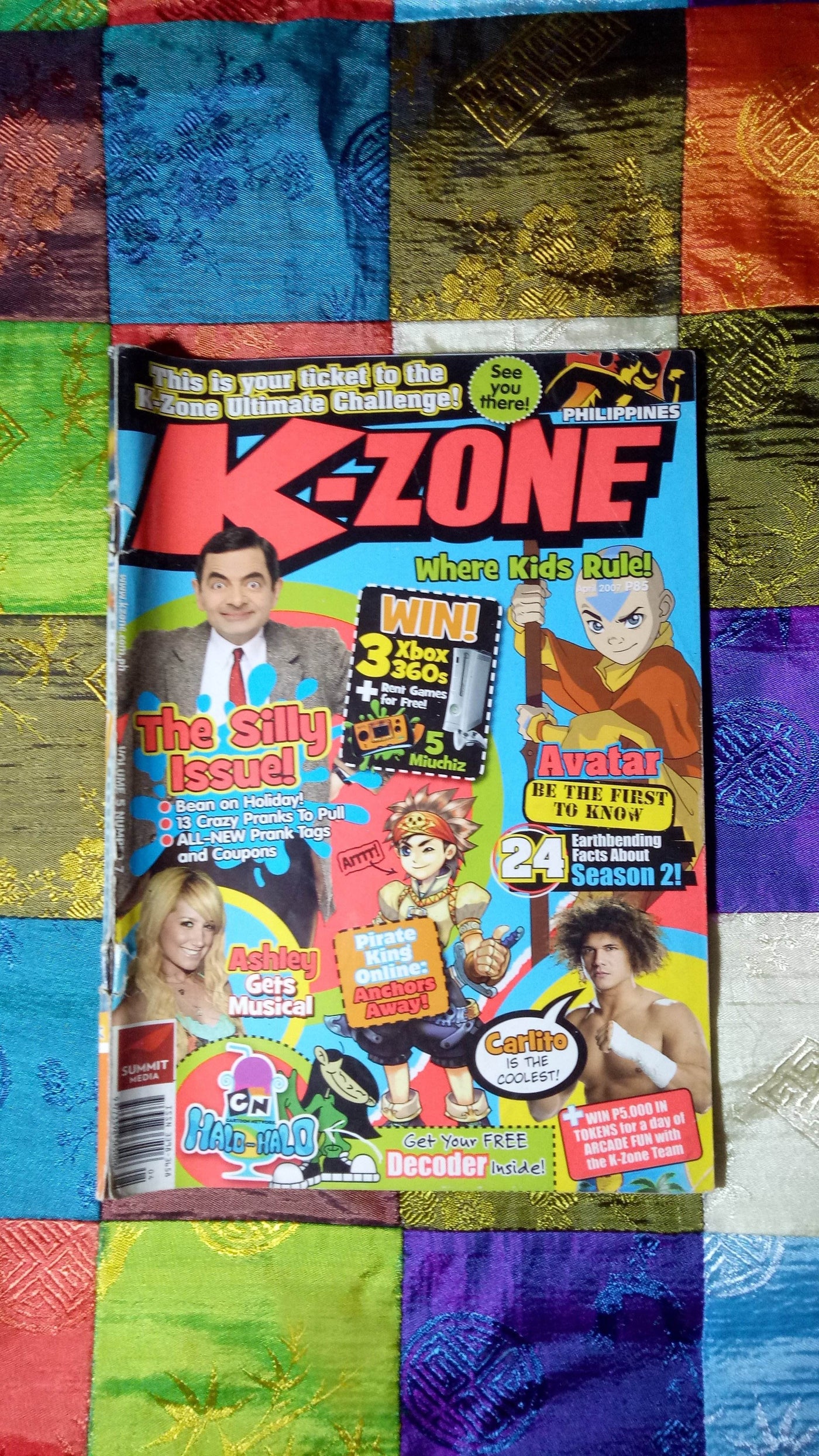 K Zone Vol 5 Number 7 April 07 Issue By Summit Media Bookspine Ph