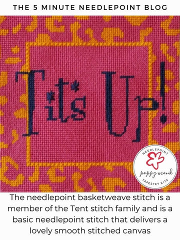 needlepoint basketweave stitch
