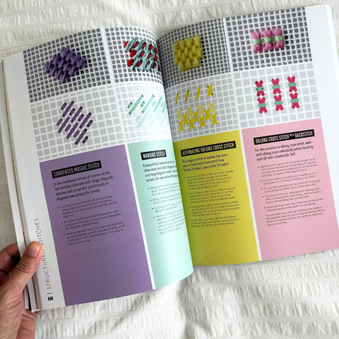 Needlepoint: A modern stitch directory in 50 cards: Homent, Emma