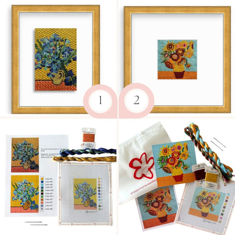 Van Gogh needlepoint bundle