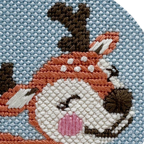 Needlepoint Stitches for Round Spaces, Circles, & More