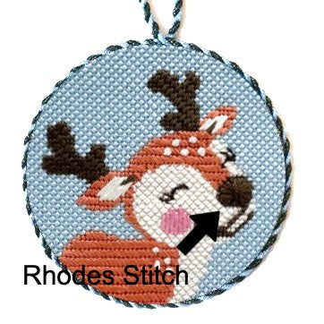 Circular Rhodes Stitch