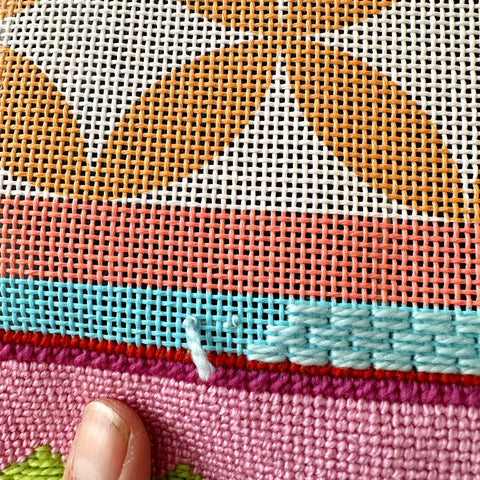 Needlepoint L Stitch