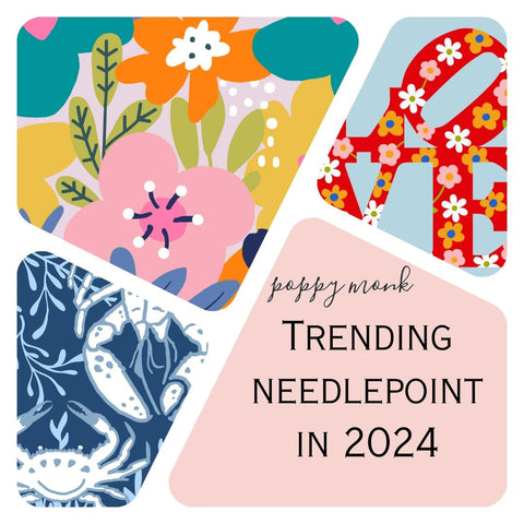 Trending needlepoint in 2024