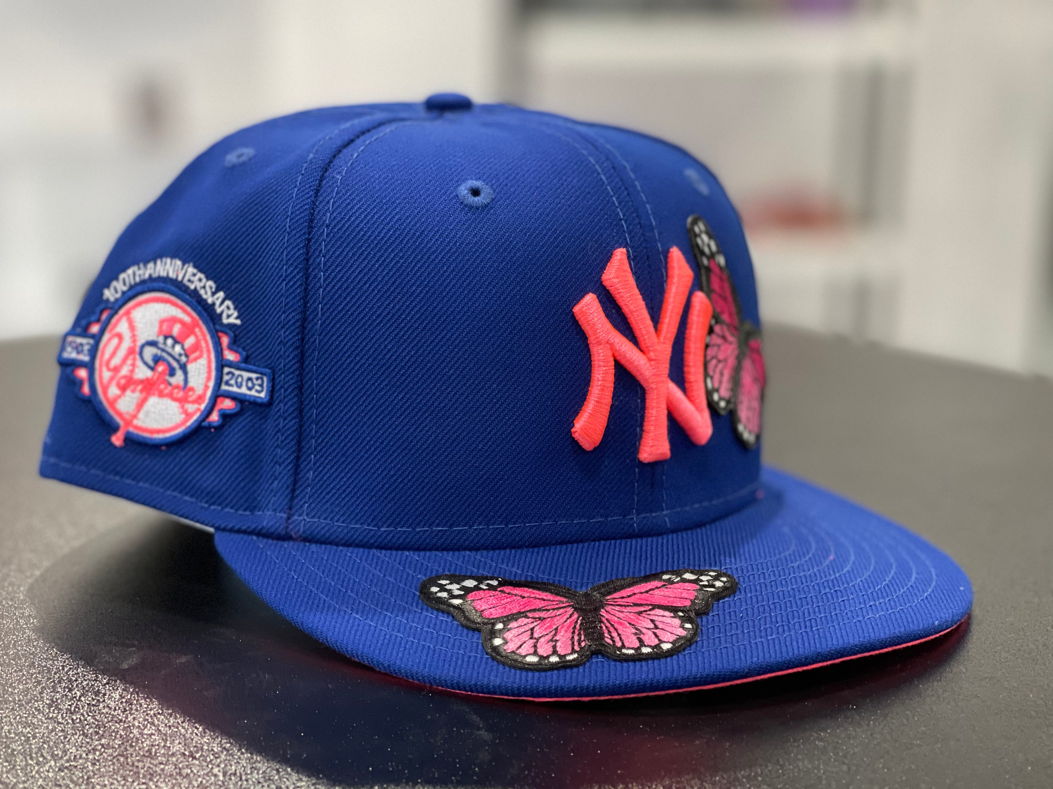 pink brim yankee