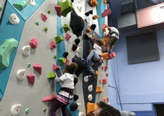 Kids climbing on Boys and Girls Club of Greater Santa Rosa 1Climb climbing wall built by ELdorado