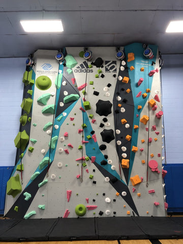 New Climbing wall in the Boys and Girls Club of Greater Santa Rosa 1Climb climbing wall built by ELdorado