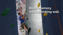boost memory with climbing wall