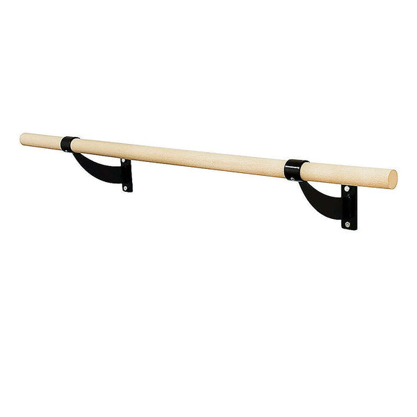 Wooden Portable Ballet Bar Stretch Barre Dance Bar 1.5M Freestanding Ballet  Bar