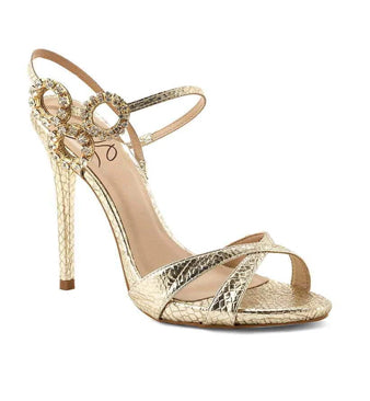 Ladies Comfortable Stylish Bridal, Casual And Party Transparent 2.5 Inch  Heels With Golden Color Along With Golden Strip, Adjustable Heels According  To Feet Price in Pakistan - View Latest Collection of Flip