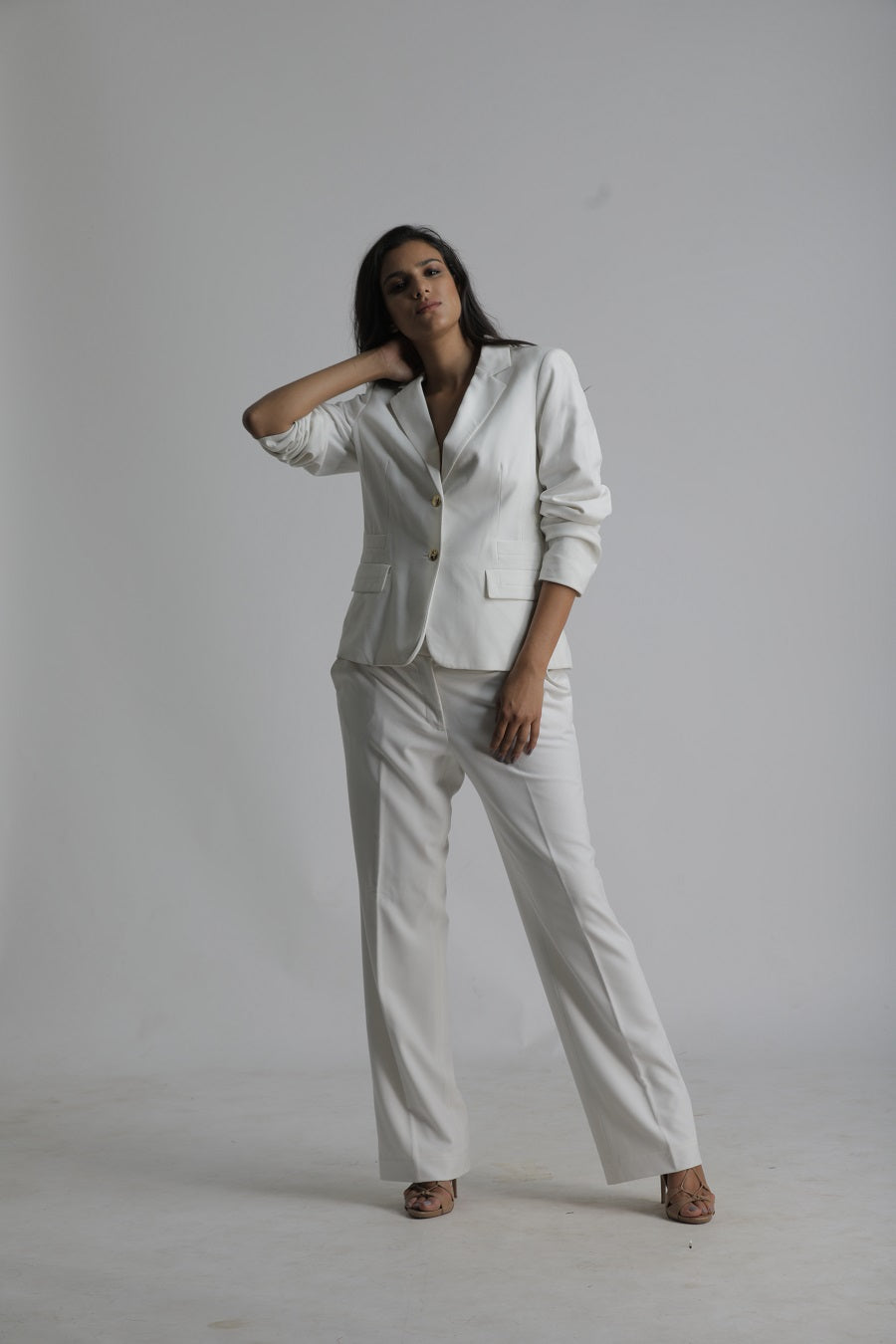 Calvin Klein White Two Button Suit! – TheClothingRental